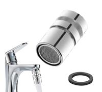 Aérateur de robinet de cuisine, aérateur de robinet de salle de bain | Pièces de remplacement de la buse du en laiton - Appuyez sur l'adaptateur Filtre Bubbler Spout, Tap Bubbler pour une util