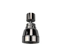 Aérateur de robinet de cuisine M22 pivotant à 360° - Pulvérisateur à 3 modes, diffuseur d'économie d'eau, connecteur de robinet de bain pour un contrôle efficace du débit (C M22gris)