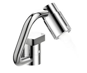 Aérateur de robinet rotatif à 1440 degrés | Aérateur d'évier 2 modes pour maison, salle de bain, appartement, hôtel, dortoir, évier