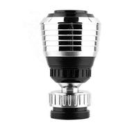 Aérateur de robinet rotatif à 360 degrés pour économie d'eau - Diffuseur pour accessoires de cuisine - Durable - Traitement agréable