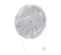 Aérateur de ventilateur pour vitres avec ouverture et fermeture (Avec filet anti-septiques trou 120)