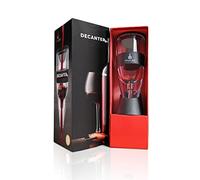 Aérateur de Vin avec Support Anti-Gouttes VINOCARE ® - Décanteur à vin en édition Sommelier avec Coupe-Capsule et Housse de Rangement - Sublimez Vos vins préférés instantanément