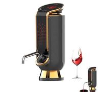 Aérateur de vin électrique - Distributeur automatique rechargeable avec affichage LED, aération instantanée, dosage réglable pour la plupart des bouteilles
