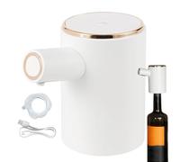 Aérateur de vin électrique - Distributeur automatique rechargeable USB-C, bouchon de vitesse réglable sans contact, carafe à vin électrique | Distributeur d'aérateur pour femmes, Noël, adultes