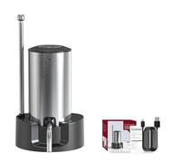 Aérateur De Vin électrique, Distributeur De Vin Automatique, Décanteur Rapide en 1 Seconde, Conception en Acier Inoxydable Rechargeable, Dédié Aux Amateurs De Vin Rouge