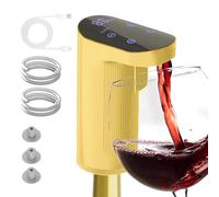 Aérateur de vin électrique rechargeable automatique - Distributeur de liqueur intelligent réglable - Pour bar à domicile, dîner, restaurant et dégustation de vin