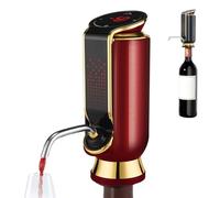 Aérateur de vin intelligent électrique rechargeable automatique et distributeur de vin dosage réglable cadeau de Pâques pour les amateurs de vin et les hôtes de whisky rouge