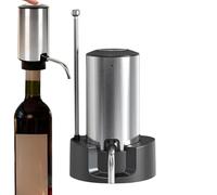 Aérateur de vin | Kit d'outils de pompe portable en acier inoxydable, aérateur de vin rouge, distributeur de bec verseur, pour maison, bar, restaurant, fête en plein air, anniversaire, Noël, vacances