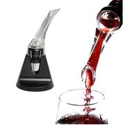 Aérateur de vin verseur bec sans goutte bec d'aération Premium Mini bec de décanteur Portable pour vin rouge et blanc V4A03 Label
