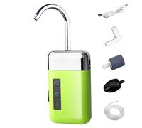 Aérateur d'eau, Pompe à air pour Aquarium, aérateur d'eau à capteur Intelligent avec Tuyau, Pompe air 'Aquarium Rechargeable par USB, barboteur ' Portable pour l'extérieur, aquariu