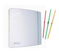 Aérateur axial ultra-silencieux SILENT 100 CHZ DESIGN avec clapet anti retour. tempo réglable 1 à 30mn 403502