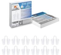 Aérateur Dilatateur De Sinus Nasal (Lot De 12 Grand) Aérateurs En Silicone Dur-Une Solution Simple Pour Les Ronfleurs Du Nez-Dispositif De Réduction Des Ronflements