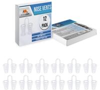 Aérateur Dilatateur De Sinus Nasal (Lot De 12 Grand) Évents À Cône Souple-Une Solution Simple Pour Les Ronfleurs Du Nez-Dispositif De Réduction Des Ronflements