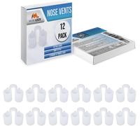 Aérateur Dilatateur De Sinus Nasal (Lot De 12 Xl) Aérateurs En Silicone Souple-Une Solution Simple Pour Les Ronfleurs Du Nez-Dispositif De Réduction Des Ronflements