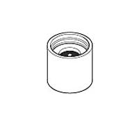 Aérateur Dornbracht 8,5 L/min M18 x 1AG chromé 04230101900-00 M18x1-IG 8,5 l/min. chrome