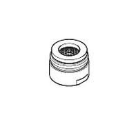 Dornbracht aérateur laiton 04230101200-09 04230101200 M18x1-AG laiton (or 23kt)
