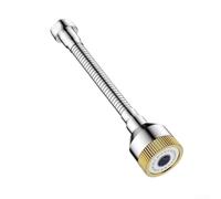 Aérateur double mode à économie d'eau pour filetage de robinet de 140/162 cm : pivot de précision et contrôle du débit constant (styles longs)