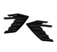 Aérateur latéral de becquet d'aile pour Audi A3 A4 A5 A6 A7 S3 S4 S5 S6 S7 RS3 RS4 RS5 RS6 RS7 Persiennes de fenêtre latérale(Glossy Black)