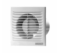 Aérateur - NATHER - STYLECO 100K - Ø100 mm - Faible niveau sonore - Clapet anti-retour intégré