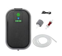 Aérateur portable - Pompe à air basse consommation | oxygène pour une utilisation dans les appâts, aquariums, bateaux et kayaks, assure la survie des poissons, voyages, pêcheurs,
