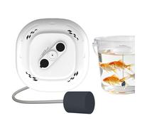 Aérateur pour appâts, batterie de 2000 mAh, recharge magnétique, étanche, aérateur électrique de seau de porte, pour aquarium, bassin pour poissons, lacs en plein air