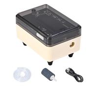 Aérateur pour Aquarium,Batterie Rechargeable Et Transparent - Pompe À Appât Vivant Rechargeable | pour Voyage, Maison, Camping, Étang, Extérieur, Bateau, Entretien, Eau Salée et Eau Douce