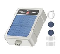 Aérateur pour poissons Rechargeable solaire/USB portable et étanche
