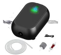 Aérateur rechargeable | Pompe à air de pêche extérieure | Pompe à air haute puissance double source d'alimentation aquarium appât seau aérateur pompe à air