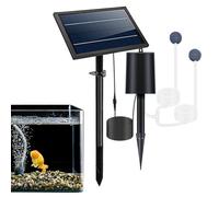 Aérateur solaire de bassin - 3 modes - Pompe à oxygène solaire 9 V 6 W pour aquarium