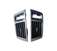 Aérateurs climatisation Grille ventilation de climatisation de voiture, désodorisant Pour Toyota Pour Land Pour Cruiser 200 LC200 2008-2015 Calandre double(Sliver M)
