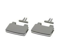 Aérateurs climatisation Pour Mercedes Pour Benz W164 ML GL 300 350 450 Pour 500 Grille d'aération climatisation de console centrale arrière voiture Calandre double(Gray S)