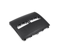 Aérateurs climatisation Pour Nissan Pour Tiida 2005-2011 Couverture de tableau bord de voiture Panneau de ventilation de climatiseur en plastique Calandre double(Black1)