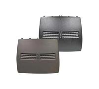 Aérateurs climatisation Pour Nissan Pour Tiida C11 2005-2011 LHD et RHD Aérateurs de climatisation de tableau de bord avant de voiture Calandre double(LHD Gray)