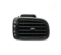 Aérateurs climatisation Pour Polo 2011-2013 Grille d'aération de climatisation de voiture peinte en noir et argent 6RD819728 6RD 819 728 Calandre double(Black Right)