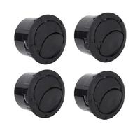 Aérateurs Climatisation Pour Vauxhall Pour Movano B 2010+ 8200464605 Grille D'aération Climatisation Avant Voiture Console Centrale Bouches(4pcs Black)