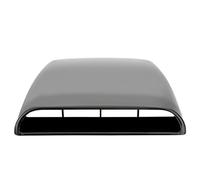aération capot Entrée D'air Universelle Pour Capot Pour Voiture Couvercle De Sortie Pour Décoration Flux D'air Vent Accessoires Style Inspiré Course Sportive Détail Extérieur(Black)