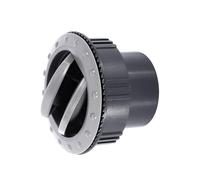 Aération de climatisation, sortie d'air - Bouton rotatif rond - Déflecteur de sortie pour toit, voitures, camions, bateaux, yachts