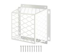 Aération de sèche-linge - Protection contre les oiseaux - Acier galvanisé - 17,8 x 12,7 cm - Couvercle d'évacuation pour aérations de 3 à 4 pouces - Couvercle d'aération anti-oiseaux, barrière pour