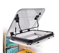 Aération de toit pour camping-car avec moustiquaire anti-vol et pare-soleil - Fenêtre latérale extérieure pour camping-car