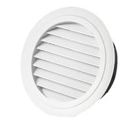 Aération d'embrasure - Diffuseur de sortie rond, outil de ventilation avec design circulaire | Ouverture de sortie d'aération, volume d'air réglable pour le plafond, la chambre, la cuisine et la salle