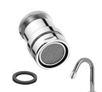 Aération du robinet de salle de bain, assurance robinet, pièces de rechange de buse de robinet en fil de laiton, filtre d'évier à économie d'eau, seau de robinet anti-éclaboussures pour robinet de
