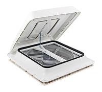 Aération Fiamma avec contrôle polaire pour toit ou coffre - Pour caravane ou camping-car - 40 x 40 cm.