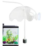 Aerator de cuve à poisson, bouclier d'éclaboussures à poisson | Kit d'aérateur d'oxygène d'aquarium avec tuyau, pierre d'air,Alifère de pêche en acrylique silencieux, couvercle de bouclier pour la mai