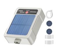 Aerator Quiet Solar/USB Rechargeable Bubbler Material Quiet Performance | Tank Aerator Oxygen Pump For Home Office Tank Indoor Outdoor Lake River Fishing Bucket Live Material Quiet Performance