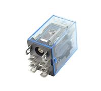AERBNYEQP Relais 10A LY2N à Usage général LY2NJ avec Socle de Relais d'alimentation 8 Broches Interrupteur LY2
