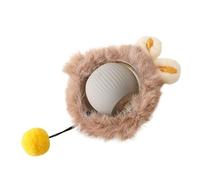 Aerensic for Les Jouets for Chats, Boule de Queue Artificielle à roulement Automatique Interactive, Jouet électrique Intelligent Rechargeable for Animaux de Compagnie, Accessoires for Fournitures(4)