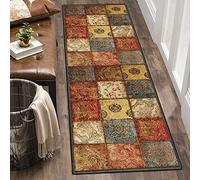 AEREY Tapis de Couloir, Tapis Passage D'allée, Haute Qualité Antidérapant Facile d'entretien, Tapis Moderne Tapis de Passage, Cuisine, Hall - R-6 100x180cm