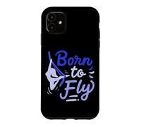 Aerial Yoga Born to Fly Né pour Voler Écharpes en Soie Coque pour iPhone 11