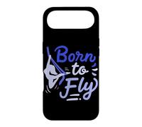 Aerial Yoga Born to Fly Né pour Voler Écharpes en Soie Coque pour iPhone Air