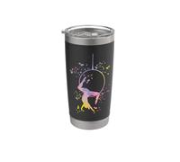 Aerialist Colorsplash Anneau d'antenne pour enfant Lyra Gobelet isotherme en acier inoxydable double paroi